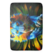 Tapis De Bain Art Lion (devant Vertical)