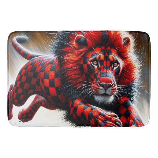 Tapis De Bain Art Lion (Devant)