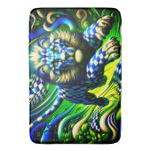 Tapis De Bain Art Lion (devant Vertical)