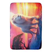 Tapis De Bain Art Lion (devant Vertical)