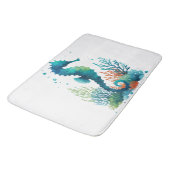 Tapis De Bain art marin/de plage/côtier hippique (Angle)