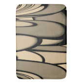 Tapis De Bain Art Moderne Fondre des teintes Brown (devant Vertical)