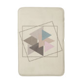 Tapis De Bain Art moderne géométrique et futuriste Abstrait (Devant (Vertical))