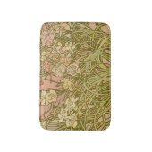 Tapis De Bain Art Nouveau Alfonse Mucha fleurs d'oeillets floral (Devant (Vertical))
