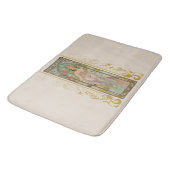 Tapis De Bain Art Nouveau Alphonse Mucha - Réveil matinal (Angle)
