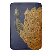 Tapis De Bain Art Nouveau Peacock Will Bradley (devant Vertical)