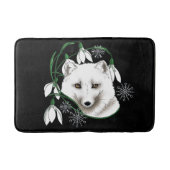 Tapis De Bain Art Nouveau Renard blanc arctique (Devant)
