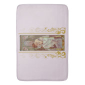 Tapis De Bain Art Noveau Alphonse Mucha Night's Reest (devant Vertical)
