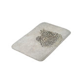 Tapis De Bain Art numérique de canard (Angle)