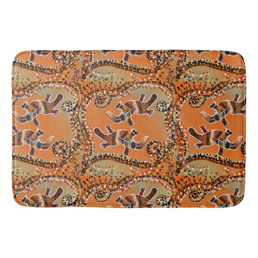 TAPIS DE BAIN ART ORNITHORYNQUE        (Devant)