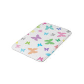 Tapis De Bain Art papillon coloré (Angle)