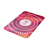 Tapis De Bain Art personnalisé de point d'éclaboussure de (Angle)