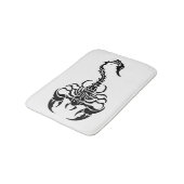 Tapis De Bain Art tribal de scorpion (Angle)