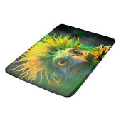 Tapis De Bain Artsy Green Bird (Angle)