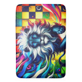 Tapis De Bain Artsy Lion (devant Vertical)