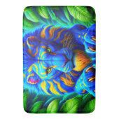 Tapis De Bain Artsy Lion (devant Vertical)