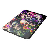 Tapis De Bain Artsy Skull Design (Angle)