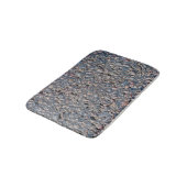 Tapis De Bain Asphalte et texture de galets (Angle)