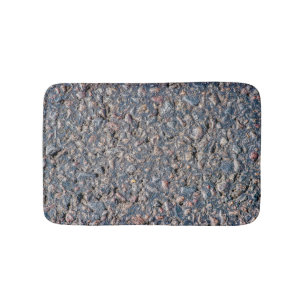 Tapis De Bain Asphalte et texture de galets