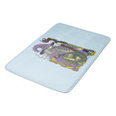Tapis De Bain Assistant Imaginaire Dragon violet (Angle)
