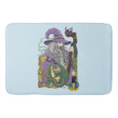 Tapis De Bain Assistant Imaginaire Dragon violet (Devant)