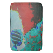 Tapis De Bain Astract Fish Art (devant Vertical)