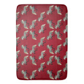 Tapis De Bain Astrid de cheval islandais en rouge (devant Vertical)