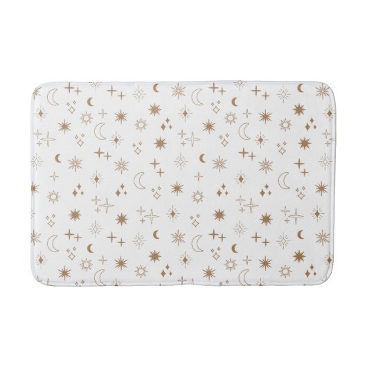 Tapis De Bain Astrologie Star Motif (Devant)
