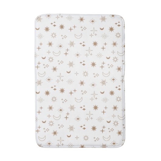 Tapis De Bain Astrologie Star Motif (Devant (Vertical))