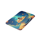 Tapis De Bain Astronaute Café Espace Art (Angle)