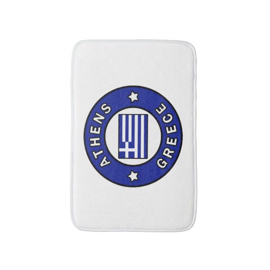 Tapis De Bain Athènes Grèce (Devant (Vertical))