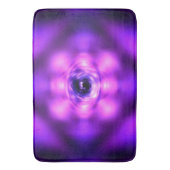 Tapis De Bain atome de brillance violette (devant Vertical)