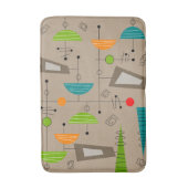 Tapis de bain atomique de conception d'ère de la (Devant (Vertical))