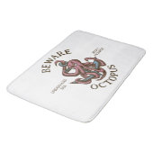 Tapis De Bain Attention Octopus Créature Nautique Tentacle Monst (Angle)