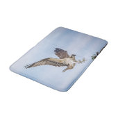 Tapis De Bain Atterrissage du balbuzard pêcheur dans le nid (Angle)