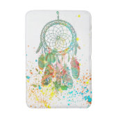 Tapis De Bain Attrape-rêve éclaboussé (Devant (Vertical))