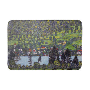 Tapis De Bain Au Lac Atter, Gustav Klimt