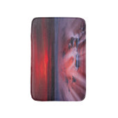 Tapis De Bain Aube au-dessus de la mer orageuse (Devant (Vertical))