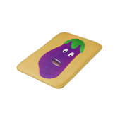 Tapis De Bain Aubergine surprise par Kenneth Yoncich (Angle)