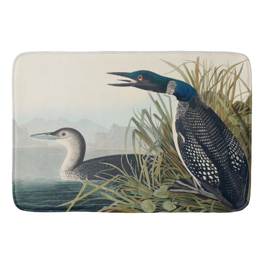 Tapis De Bain Audubon Bird Loon Diver Classic (Devant)