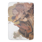 Tapis De Bain Audubon's Ruffed Grouse on Woodland Floor (devant Vertical)