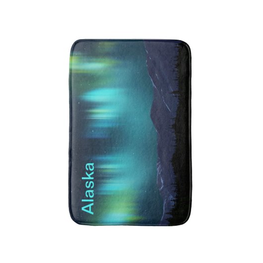 Tapis De Bain Aurora Borealis (Devant (Vertical))