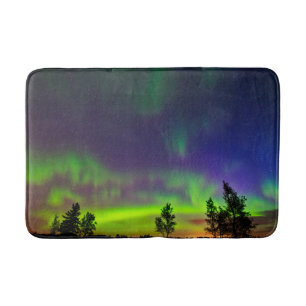 Tapis De Bain Aurores boréales Manitoba Canada