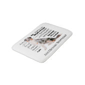 Tapis De Bain Aussie Traits Bain Mat (Angle)