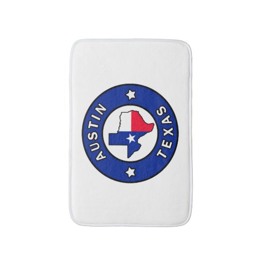 Tapis De Bain Austin Texas (Devant (Vertical))
