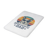 Tapis De Bain Australian Cattle Dog Dad Vintage Sunset Shirt_1 (Angle)