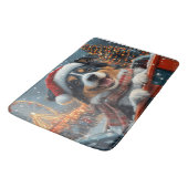 Tapis De Bain Australie Berger Dog Roller Dessous de verre Noël (Angle)