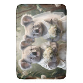 Tapis De Bain Australien Koala Bear Mariage blanc (devant Vertical)