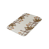 Tapis De Bain Automne Automne Aquarelle Feuilles de feuillage (Angle)