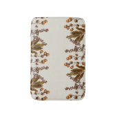 Tapis De Bain Automne Automne Aquarelle Feuilles de feuillage (Devant (Vertical))